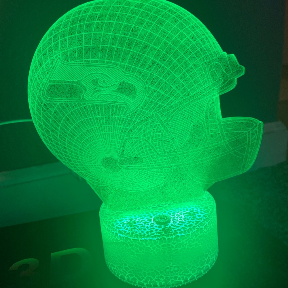 Seahawks color lamp